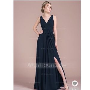 COPY - JJ’s House Bridesmaid Dress #105590 in Dark Navy